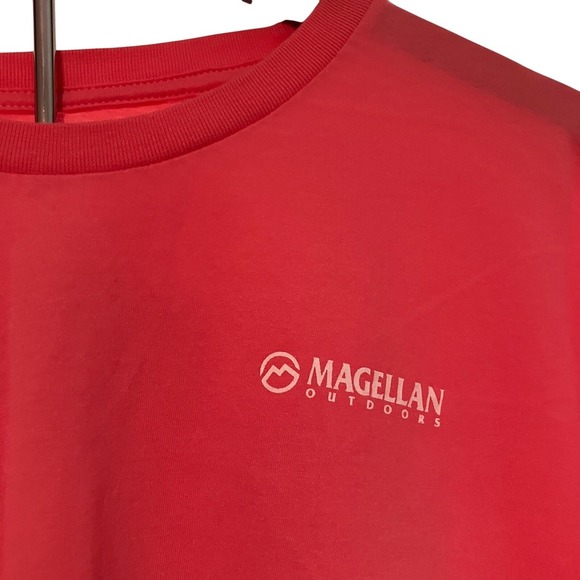 Magellan Outdoors Coral Graphic T-Shirt Women's XL Short Sleeve - Picture 2 of 5